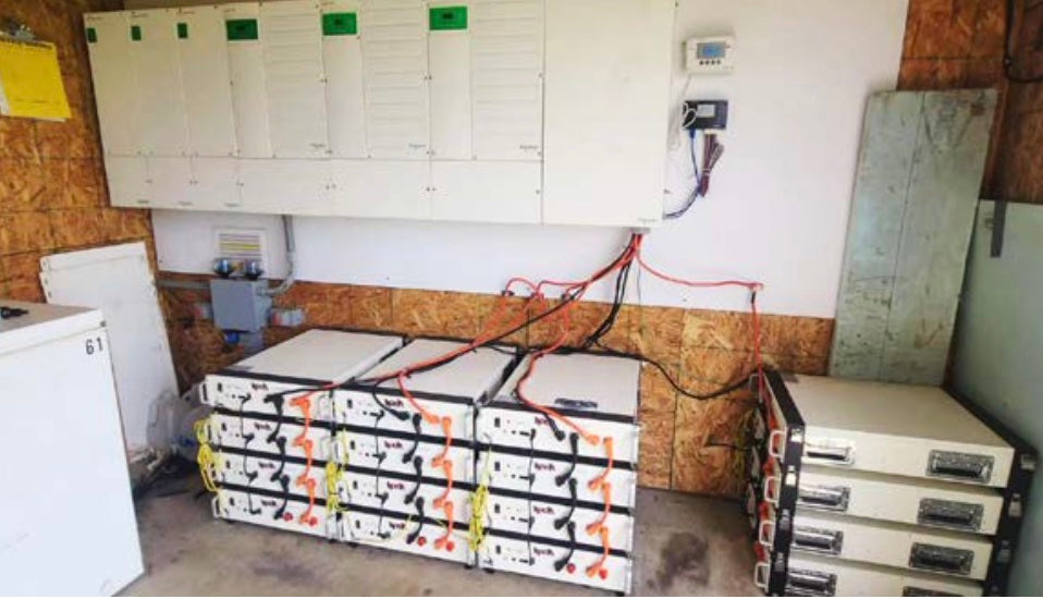 Cat timp poate sa furnizeze energie un sistem de baterii Pytes de 5 kWh?