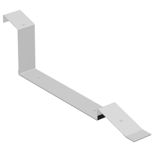 Опорна конструкція 1 х 7 південних панелей, нахил 18°, на прямому даху