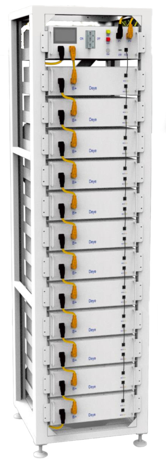 Sistem stocare energie 50 kWh Deye BOS-G, LiFePo4, HV