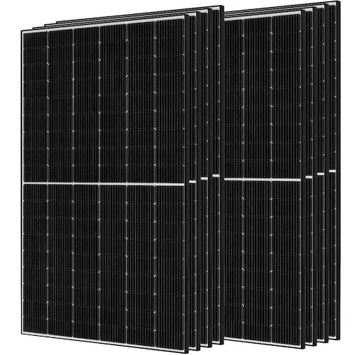 Фотоелектрична панель JA Solar 420W, N-Type, двостороння, чорна рамка