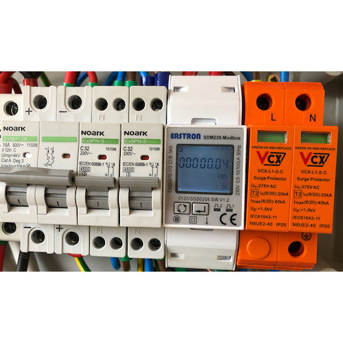 Tablou electric curent alternativ 5-6 kW monofazat