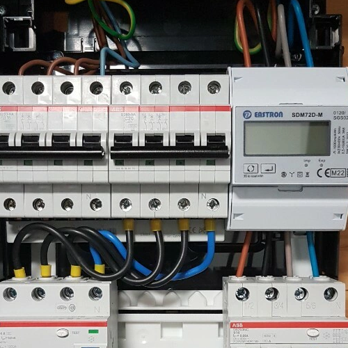 Tablou electric curent alternativ 15 kW trifazat