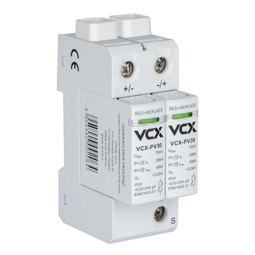 Descarcator supratensiune CC T2, 2P 700V