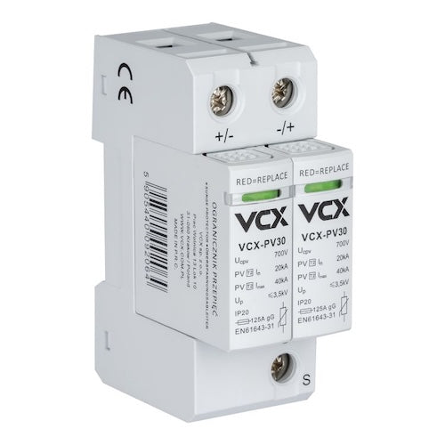 Descarcator supratensiune CC T2, 2P 700V